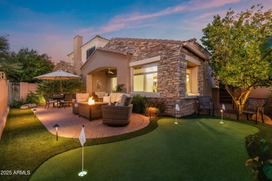 Reimagined lock-and-leave patio home offering tranquility and on Talon at Grayhawk Golf Course in Arizona - for sale on GolfHomes.com, golf home, golf lot