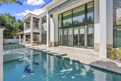 Contemporary Coastal Living in Boca Raton. Stunning Custom Built on  in Florida - for sale on GolfHomes.com, golf home, golf lot