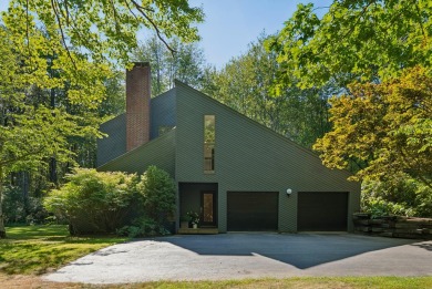 Privately set on three wooded acres in the coveted Falmouth on Portland Country Club in Maine - for sale on GolfHomes.com, golf home, golf lot