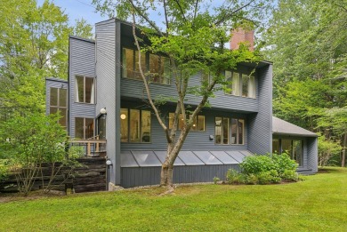 Privately set on three wooded acres in the coveted Falmouth on Portland Country Club in Maine - for sale on GolfHomes.com, golf home, golf lot