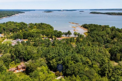 Privately set on three wooded acres in the coveted Falmouth on Portland Country Club in Maine - for sale on GolfHomes.com, golf home, golf lot