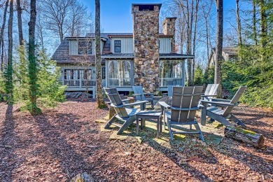 Discover the perfect blend of rustic and luxury living in this on Mountaintop Golf and Lake Club in North Carolina - for sale on GolfHomes.com, golf home, golf lot