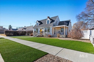 The well known White House with yellow door is completely on Fairview Golf Course in Idaho - for sale on GolfHomes.com, golf home, golf lot