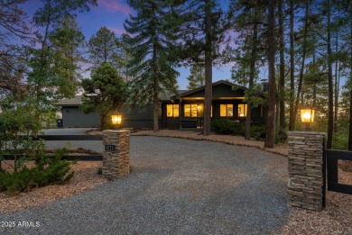 Live at the Top of the Pines in this rare mountain retreat on Pinetop Lakes Country Club in Arizona - for sale on GolfHomes.com, golf home, golf lot