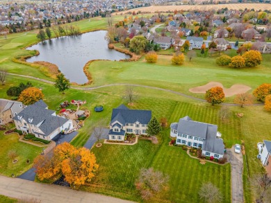 This stunning golf course property offers an unparalleled living on RedTail Golf Club in Illinois - for sale on GolfHomes.com, golf home, golf lot