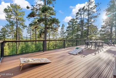 Live at the Top of the Pines in this rare mountain retreat on Pinetop Lakes Country Club in Arizona - for sale on GolfHomes.com, golf home, golf lot