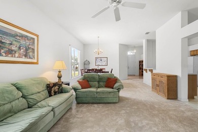 FURNISHED 2-bed + DEN, 2-bath, 2-car garage home with GOLF CART on Scepter Golf Club in Florida - for sale on GolfHomes.com, golf home, golf lot