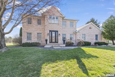 This 4-5 bedroom, two-story home in Panther Creek Subdivision on Panther Creek Country Club in Illinois - for sale on GolfHomes.com, golf home, golf lot