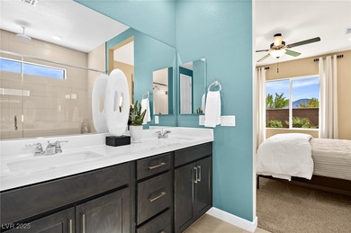 What's Special: Covered Patio | Oversized Closet in Primary | on Mountain Falls Golf Course in Nevada - for sale on GolfHomes.com, golf home, golf lot