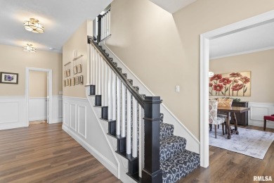 This 4-5 bedroom, two-story home in Panther Creek Subdivision on Panther Creek Country Club in Illinois - for sale on GolfHomes.com, golf home, golf lot