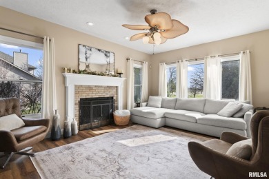 This 4-5 bedroom, two-story home in Panther Creek Subdivision on Panther Creek Country Club in Illinois - for sale on GolfHomes.com, golf home, golf lot