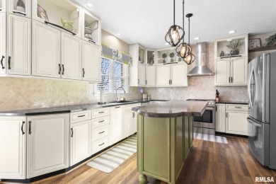 This 4-5 bedroom, two-story home in Panther Creek Subdivision on Panther Creek Country Club in Illinois - for sale on GolfHomes.com, golf home, golf lot