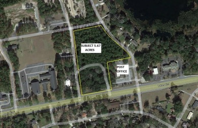 Superb, versatile 5.63-acre corner commercial development tract on Francis Lake Golf Club in Georgia - for sale on GolfHomes.com, golf home, golf lot