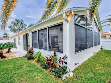 LOCATION is everything with this 2/2 block and stucco Woodlawn on Bacall Executive Golf Course in Florida - for sale on GolfHomes.com, golf home, golf lot