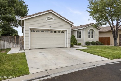 Located on the 4th hole of Dayton Valley Golf Club, this home on Dayton Valley Golf Club At Legado in Nevada - for sale on GolfHomes.com, golf home, golf lot