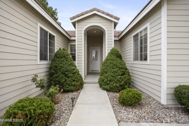 Located on the 4th hole of Dayton Valley Golf Club, this home on Dayton Valley Golf Club At Legado in Nevada - for sale on GolfHomes.com, golf home, golf lot