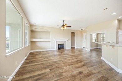 Located on the 4th hole of Dayton Valley Golf Club, this home on Dayton Valley Golf Club At Legado in Nevada - for sale on GolfHomes.com, golf home, golf lot