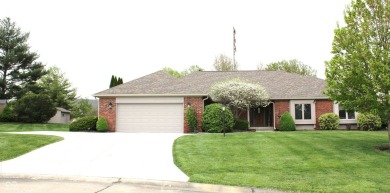 Beautiful custom-built meticulously maintained brick ranch in on Hillview Country Club in Indiana - for sale on GolfHomes.com, golf home, golf lot