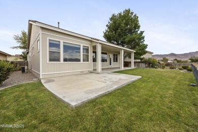 Located on the 4th hole of Dayton Valley Golf Club, this home on Dayton Valley Golf Club At Legado in Nevada - for sale on GolfHomes.com, golf home, golf lot