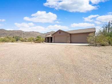 Nestled in the heart of Gold Canyon, this stunning custom home on Superstition Mountain Club - Lost Gold in Arizona - for sale on GolfHomes.com, golf home, golf lot