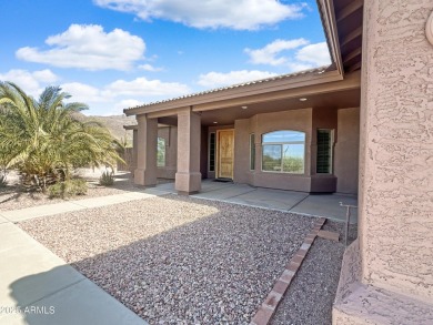 Nestled in the heart of Gold Canyon, this stunning custom home on Superstition Mountain Club - Lost Gold in Arizona - for sale on GolfHomes.com, golf home, golf lot