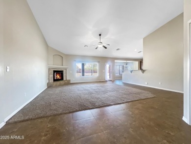 Nestled in the heart of Gold Canyon, this stunning custom home on Superstition Mountain Club - Lost Gold in Arizona - for sale on GolfHomes.com, golf home, golf lot