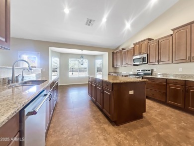 Nestled in the heart of Gold Canyon, this stunning custom home on Superstition Mountain Club - Lost Gold in Arizona - for sale on GolfHomes.com, golf home, golf lot