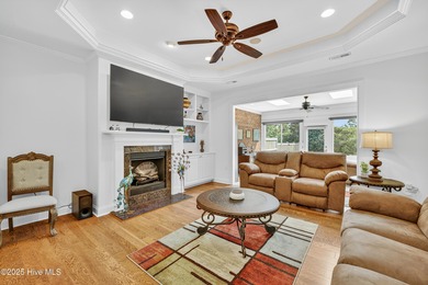 Experience elegant, low-maintenance living in this stunning on Cape Fear National At Brunswick Forest in North Carolina - for sale on GolfHomes.com, golf home, golf lot