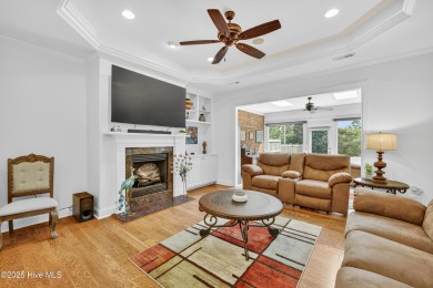 Experience elegant, low-maintenance living in this stunning on Cape Fear National At Brunswick Forest in North Carolina - for sale on GolfHomes.com, golf home, golf lot