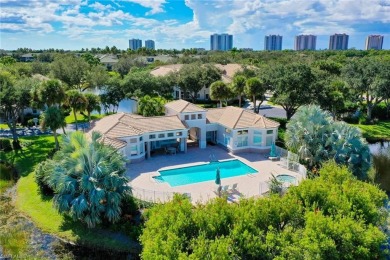 Private Elevator.  Two Car Garage.  Enjoy stunning long lake and on The Colony Golf and Country Club in Florida - for sale on GolfHomes.com, golf home, golf lot