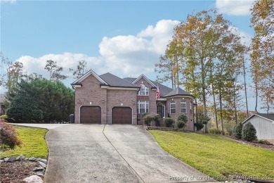 STUNNING CUSTOM HOME located on the 12th hole of Carolina Trace on Carolina Trace Country Club in North Carolina - for sale on GolfHomes.com, golf home, golf lot