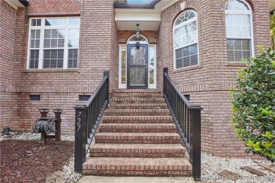 STUNNING CUSTOM HOME located on the 12th hole of Carolina Trace on Carolina Trace Country Club in North Carolina - for sale on GolfHomes.com, golf home, golf lot