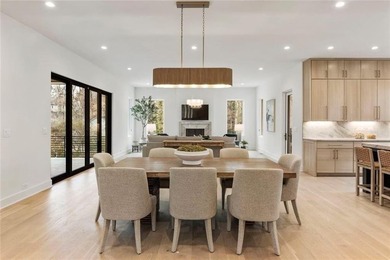 Stunning new construction tucked at the end of a cul-de-sac in on North Fulton Golf Course in Georgia - for sale on GolfHomes.com, golf home, golf lot