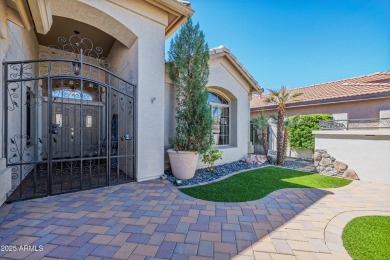 STUNNING VIEWS! Enjoy golf, lake, & mountain views from the on Tuscany Falls At Pebble Creek in Arizona - for sale on GolfHomes.com, golf home, golf lot