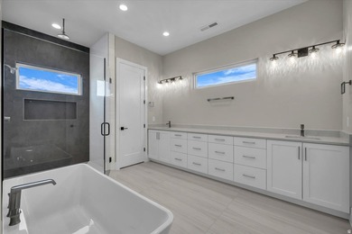 Brand new luxury home in Sandhollow with sweeping golf course on Sand Hollow Golf Resort in Utah - for sale on GolfHomes.com, golf home, golf lot