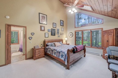 This spacious 4 bedroom, 3 bath home is located in the highly on Lake Naomi Timber Trails Golf Club in Pennsylvania - for sale on GolfHomes.com, golf home, golf lot