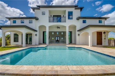 This exceptional new construction pool home offers nearly 5,000 on Burnt Store Golf Club in Florida - for sale on GolfHomes.com, golf home, golf lot