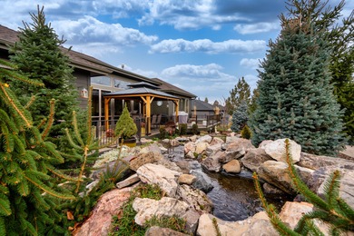 Elegantly set on the 2nd tee box of the Ridge Golf Course at on Eagle Crest Golf Resort - Resort Course in Oregon - for sale on GolfHomes.com, golf home, golf lot