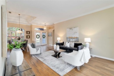 Welcome to a home that blends comfort, convenience, and a view on Links At Greenfield Plantation in Florida - for sale on GolfHomes.com, golf home, golf lot