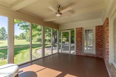 This home is in pristine condition and sits on the 12th hole of on Shelbyville Country Club in Kentucky - for sale on GolfHomes.com, golf home, golf lot