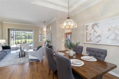 Welcome to a home that blends comfort, convenience, and a view on Links At Greenfield Plantation in Florida - for sale on GolfHomes.com, golf home, golf lot