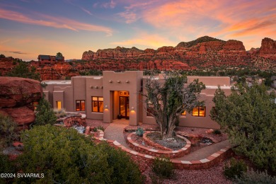 One of the most extraordinary properties in  the Sedona Area on Oakcreek Country Club in Arizona - for sale on GolfHomes.com, golf home, golf lot