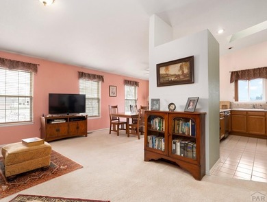 Nestled in the heart of the Pueblo West Golf Course community on Desert Hawk At Pueblo West in Colorado - for sale on GolfHomes.com, golf home, golf lot