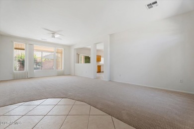 Step inside to discover fresh neutral tile and new carpet on Grandview Golf Course in Arizona - for sale on GolfHomes.com, golf home, golf lot