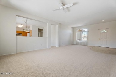 Step inside to discover fresh neutral tile and new carpet on Grandview Golf Course in Arizona - for sale on GolfHomes.com, golf home, golf lot