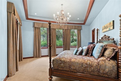 Tuscan grandeur at The Estates at Southern Highlands. Built w/ on Southern Highlands Golf Club in Nevada - for sale on GolfHomes.com, golf home, golf lot