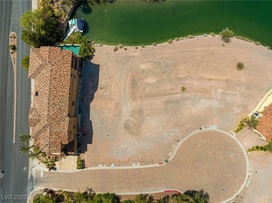 An exceptional opportunity to own one of the few true lakefront on South Shore At Lake Las Vegas in Nevada - for sale on GolfHomes.com, golf home, golf lot