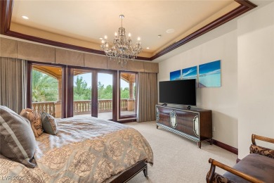 Tuscan grandeur at The Estates at Southern Highlands. Built w/ on Southern Highlands Golf Club in Nevada - for sale on GolfHomes.com, golf home, golf lot
