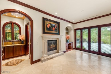 Tuscan grandeur at The Estates at Southern Highlands. Built w/ on Southern Highlands Golf Club in Nevada - for sale on GolfHomes.com, golf home, golf lot