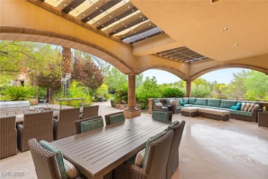 Tuscan grandeur at The Estates at Southern Highlands. Built w/ on Southern Highlands Golf Club in Nevada - for sale on GolfHomes.com, golf home, golf lot